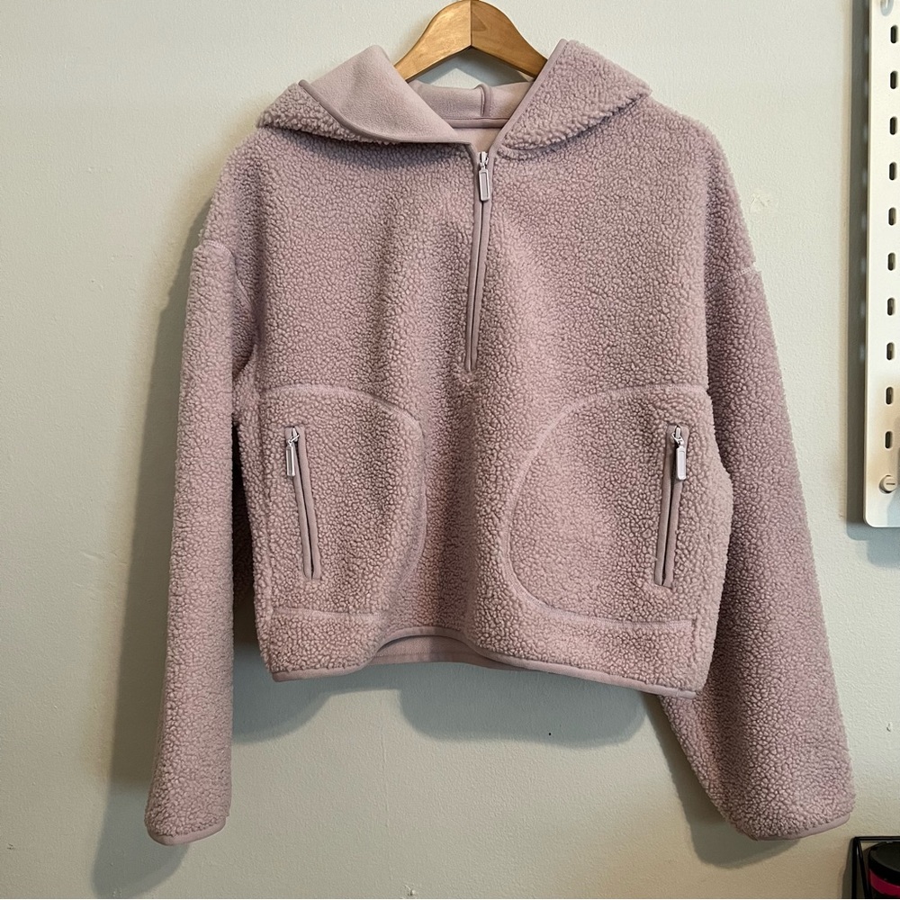 Uniqlo Windproof Outer Fleece Half-zip Pullover Shirt Sweatshirt